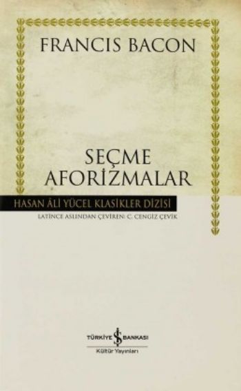 Seçme Aforizmalar Ciltli %30 indirimli Francis Bacon