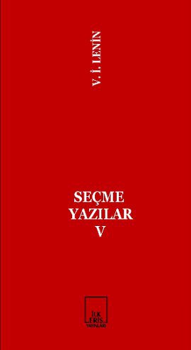 Seçme Yazılar 5 Vladimir İlyiç Lenin