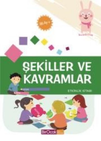 Şekiller ve Kavramlar Etkinlik Kitabı-36 Ay Elif Alkan