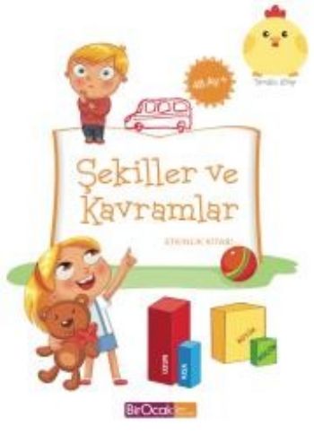 Şekiller ve Kavramlar Etkinlik Kitabı-48 Ay Elif Alkan