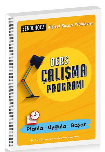 Şenol Hoca Ders Çalışma Programı - Planla, Uygula, Başar Kolektif