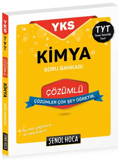 Şenol Hoca YKS-TYT Kimya Çözümlü Soru Bankası Şenol Hoca Yayınları Kom