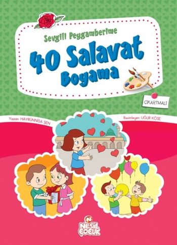Sevgili Peygamberime 40 Salavat Boyama