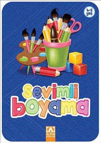 Sevimli Boyama-Lacivert