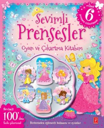 Sevimli Prensesler Oyun ve Çıkartma Kitabım KAMPANYALI