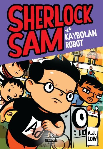 Sherlock Sam ve Kaybolan Robot %30 indirimli A.J Low