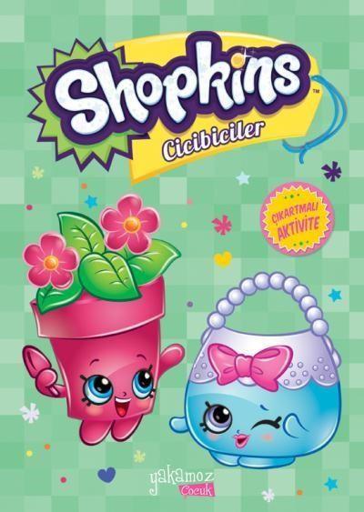 Shopkins Cicibiciler Çıkartmalı Aktivite Yeşil Kitap