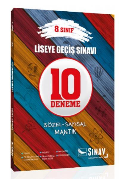 Sınav LGS 8.Sınıf Sözel Sayısal Mantık 10 Deneme Kolektif