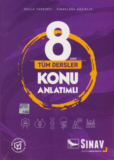 Sınav 8. Sınıf Tüm Dersler Konu Anlatımlı