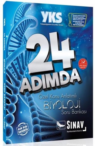 Sınav YKS 24 Adımda Konu Anlatımlı Biyoloji Soru Bankası Kolektif