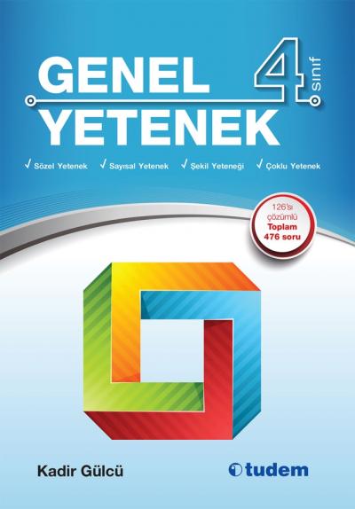 Tudem 4. Sınıf Genel Yetenek Kitabı Tudem 4. Sınıf Genel Yetenek Kitabı