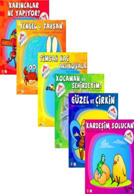 Şıpşıp Boyamalı Hikayeler Seti (6 Kitap Takım)