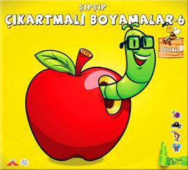 Şıpşıp Çıkartmalı Boyamalar 6 - Böcekler