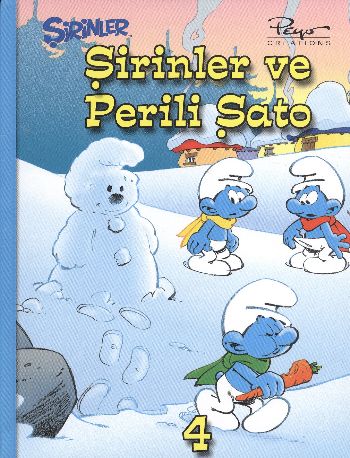 Şirinler-04: Şirinler ve Perili Şato (Ciltli) %17 indirimli