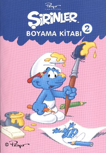 Şirinler Boyama Kitabı -2