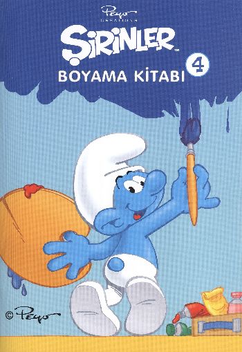 Şirinler Boyama Kitabı -4