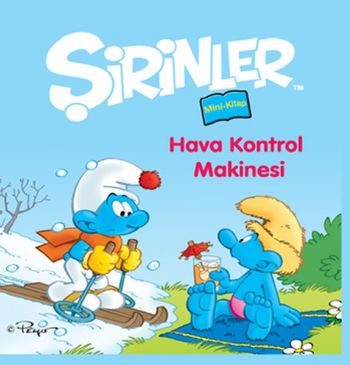 Şirinler Hava Kontrol Makinesi Mini Kitap