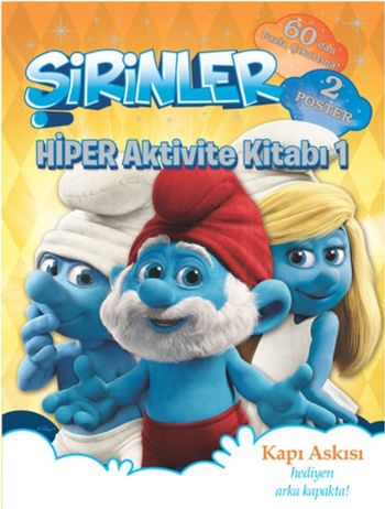 Şirinler Hiper Aktivite Kitabı 1