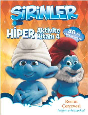 Şirinler Hiper Aktivite Kitabı 4