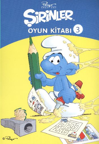 Şirinler Oyun Kitabı-3 %17 indirimli Şirinler Oyun Kitabı-3 %17 indirimli