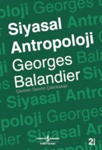 Siyasal Antropoloji %30 indirimli Georges Balandier