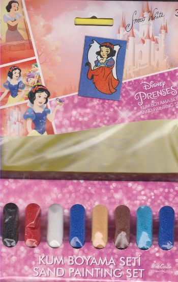 Snow White Prenses Kum Boyama Seti PKN-105 Komisyon