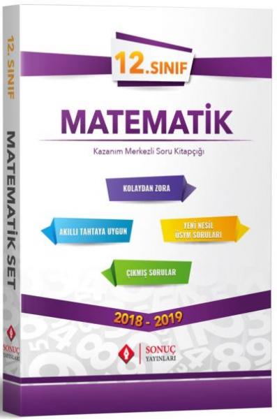 Sonuç 12. Sınıf Matematik Modüler Set 2018-2019 Sonuç Yayınları Komisy