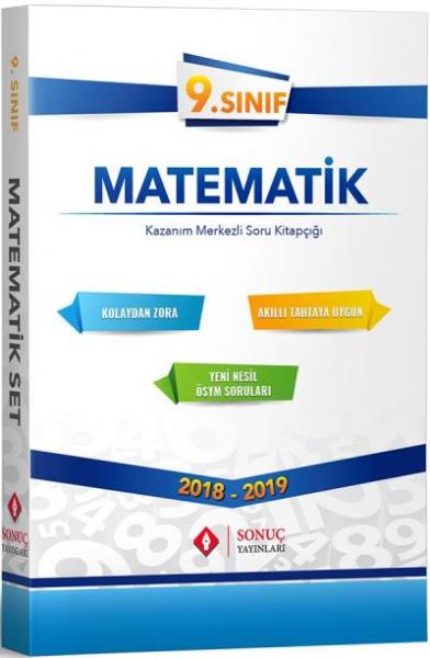 Sonuç 9. Sınıf Matematik Modüler Set 2018-2019
