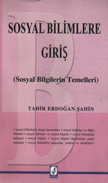 Sosyal Bilimlere Giriş (Sosyal Bilgilerin Temelleri)