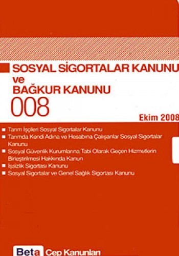 Sosyal Sigortalar Kanunu ve Bağkur Kanunu