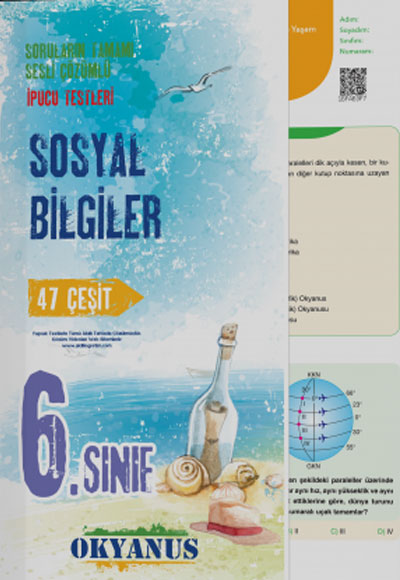 Okyanus 6.Sınıf Sosyal Bilgiler İpucu Yaprak Test