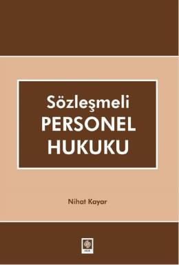 Sözleşmeli Personel Hukuku