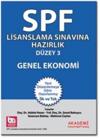 SPF Lisanslama Sınavlarına Hazırlık Düzey 3 Genel Ekonomi %17 indiriml