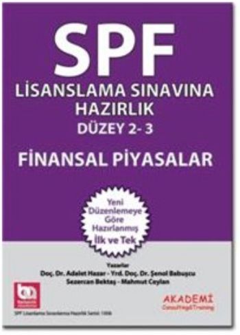 SPF Lisanslama Sınavlarına Hazırlık Düzey 2-3 Finansal Piyasalar %17 i