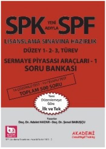SPF Sermaye Piyasası Araçları Soru Bankası
