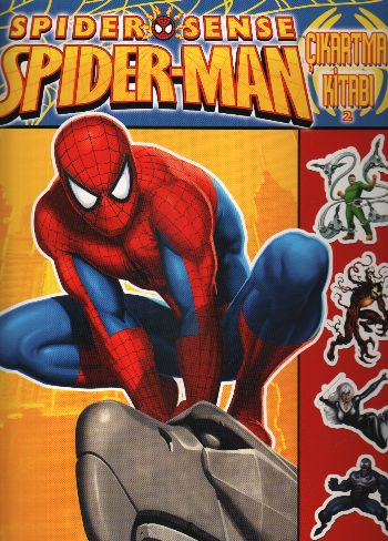 Spider-Man Çıkartma Kitabı-2 %25 indirimli