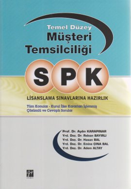 SPK Lisanslama Sınavlarına Hazırlık - Temel Düzey Müşteri Temsilciliği