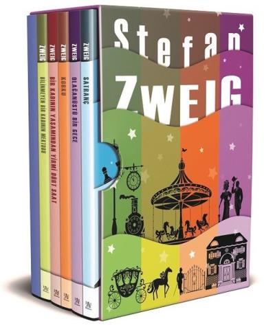 Stefan Zweig Seti-5 Kitap Takım Kutulu Stefan Zweig