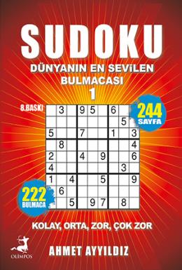 Sudoku 1 Dünyanın En Sevilen Bulmacası %17 indirimli Ahmet Akyıldız