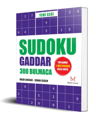 Sudoku Gaddar 300 Bulmaca Okan Arıkan-Sinan Çeçen