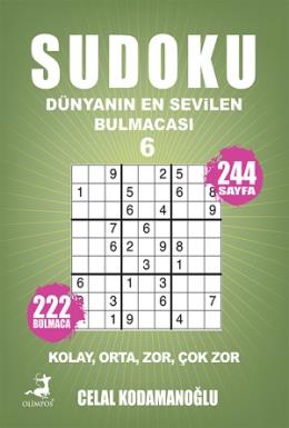 Sodoku Kolay-Orta-Zor-Çok Zor-6 Celal Kodamanoğlu