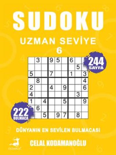 Sudoku Uzman Seviye - 6 Celal Kodamanoğlu