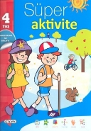 Süper Aktivite Çıkartmalı Kitabım 4 Yaş
