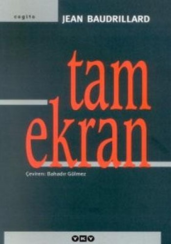 Tam Ekran %17 indirimli Jean Baudrillard