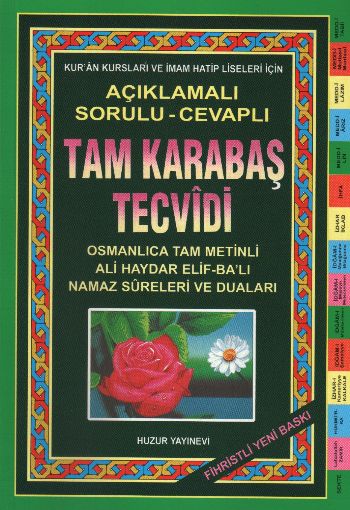 Tam Karabaş Tecvidi (Fihristli-Kod:034) %17 indirimli