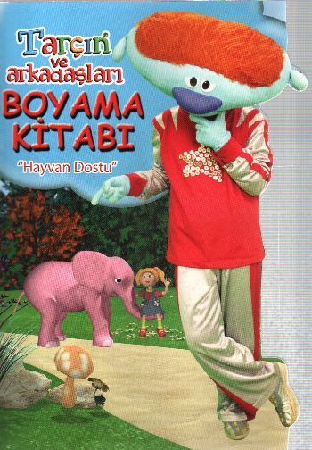 Tarçın ve Arkadaşları: Elmır Boyama Kitabı "Hayvan Dostu" (Kitap+VCD)