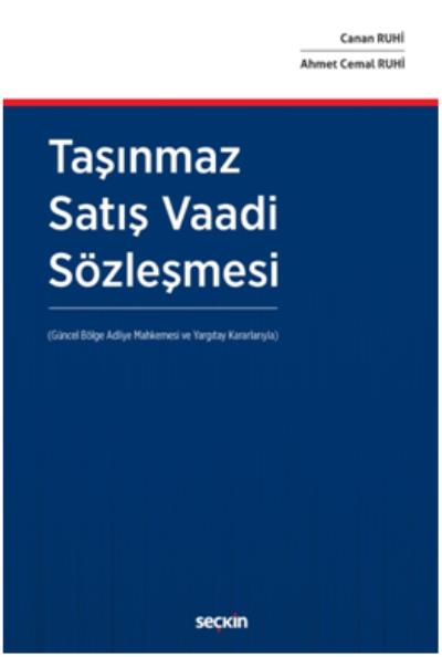 Taşınmaz Satış Vaadi Sözleşmesi Canan Ruhi-Ahmet Cemal Ruhi