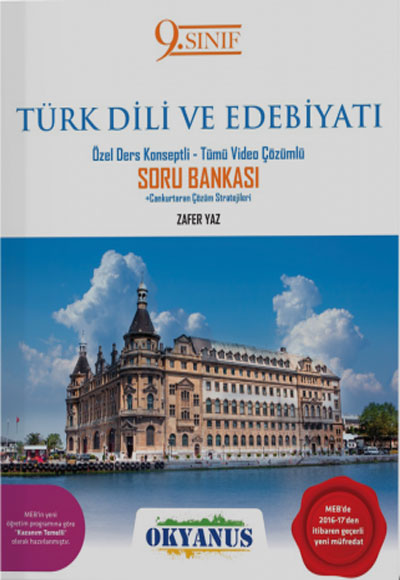 Okyanus 9.Sınıf Türk Dili Ve Edebiyatı Özel Ders Konseptli Soru Bankas
