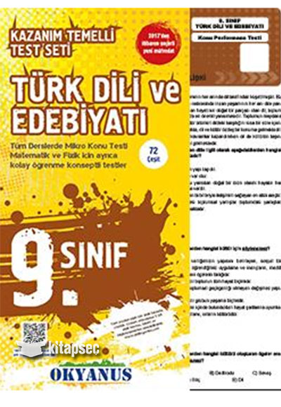 Okyanus 9. Sınıf Türk Dili Ve Edebiyatı Kazanım Temelli Yaprak Test