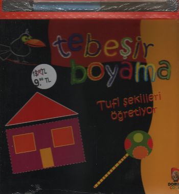 Tebeşir Boyama-Tufi Şekilleri Öğretiyor %17 indirimli Tanıl Yaşar